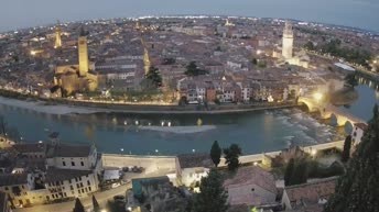 Archived image Webcam Castel San Pietro - View of Verona