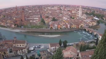 Archived image Webcam Castel San Pietro - View of Verona