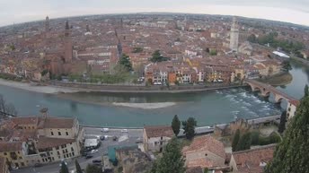 Archived image Webcam Castel San Pietro - View of Verona