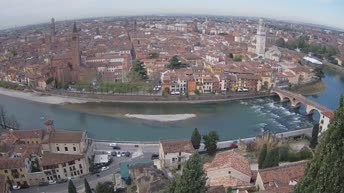 Archived image Webcam Castel San Pietro - View of Verona