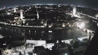 Archiv Foto Webcam Castel San Pietro - Blick auf Verona