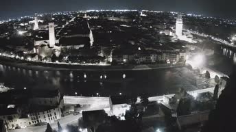 Archiv Foto Webcam Castel San Pietro - Blick auf Verona