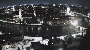 Archiv Foto Webcam Castel San Pietro - Blick auf Verona