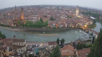 Archived image Webcam Castel San Pietro - View of Verona