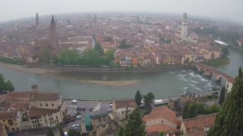 Archived image Webcam Castel San Pietro - View of Verona