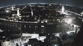 Archiv Foto Webcam Castel San Pietro - Blick auf Verona