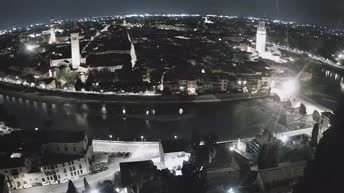 Archiv Foto Webcam Castel San Pietro - Blick auf Verona