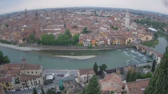 Archiv Foto Webcam Castel San Pietro - Blick auf Verona