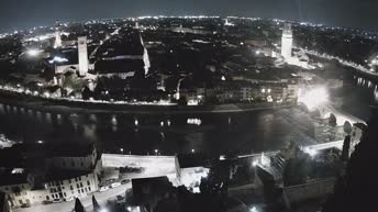 Archiv Foto Webcam Castel San Pietro - Blick auf Verona
