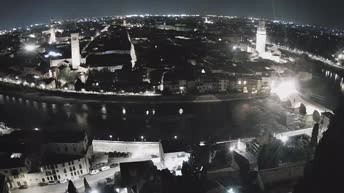 Archiv Foto Webcam Castel San Pietro - Blick auf Verona