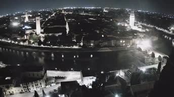 Archiv Foto Webcam Castel San Pietro - Blick auf Verona