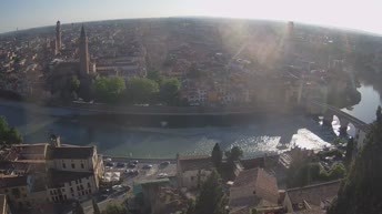 Archiv Foto Webcam Castel San Pietro - Blick auf Verona