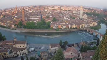 Archived image Webcam Castel San Pietro - View of Verona