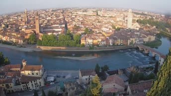Archived image Webcam Castel San Pietro - View of Verona
