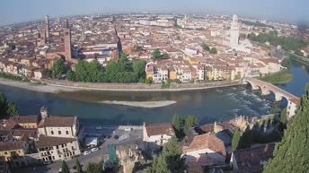 Archived image Webcam Castel San Pietro - View of Verona