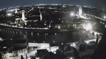 Archiv Foto Webcam Castel San Pietro - Blick auf Verona