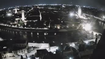 Archiv Foto Webcam Castel San Pietro - Blick auf Verona