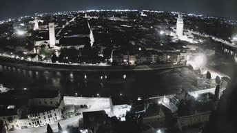 Archiv Foto Webcam Castel San Pietro - Blick auf Verona