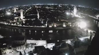 Archiv Foto Webcam Castel San Pietro - Blick auf Verona