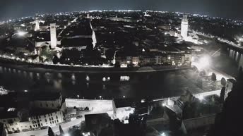 Archiv Foto Webcam Castel San Pietro - Blick auf Verona