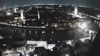 Archiv Foto Webcam Castel San Pietro - Blick auf Verona