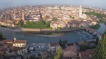 Archived image Webcam Castel San Pietro - View of Verona