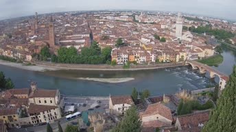 Archived image Webcam Castel San Pietro - View of Verona