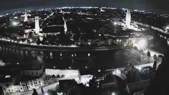 Archiv Foto Webcam Castel San Pietro - Blick auf Verona