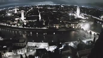 Archiv Foto Webcam Castel San Pietro - Blick auf Verona