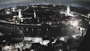Archiv Foto Webcam Castel San Pietro - Blick auf Verona