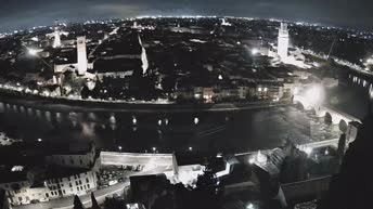Archiv Foto Webcam Castel San Pietro - Blick auf Verona
