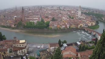 Archiv Foto Webcam Castel San Pietro - Blick auf Verona