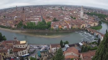 Archived image Webcam Castel San Pietro - View of Verona
