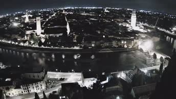 Archiv Foto Webcam Castel San Pietro - Blick auf Verona