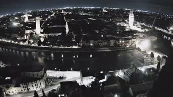 Archiv Foto Webcam Castel San Pietro - Blick auf Verona