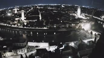 Archiv Foto Webcam Castel San Pietro - Blick auf Verona