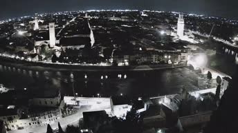Archiv Foto Webcam Castel San Pietro - Blick auf Verona