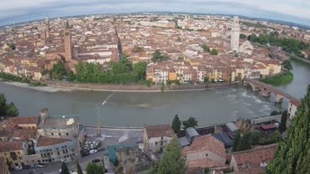 Archived image Webcam Castel San Pietro - View of Verona