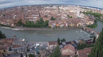 Archived image Webcam Castel San Pietro - View of Verona