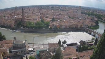 Archived image Webcam Castel San Pietro - View of Verona
