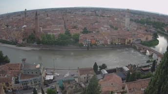 Archived image Webcam Castel San Pietro - View of Verona