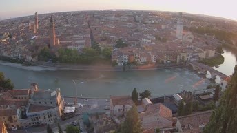 Archived image Webcam Castel San Pietro - View of Verona