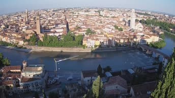 Archived image Webcam Castel San Pietro - View of Verona