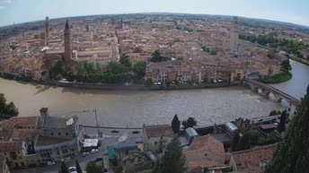 Archived image Webcam Castel San Pietro - View of Verona