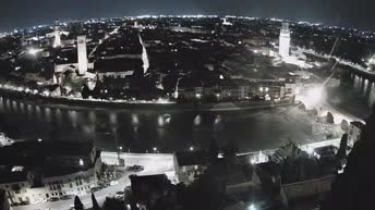 Archiv Foto Webcam Castel San Pietro - Blick auf Verona