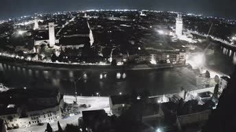 Archiv Foto Webcam Castel San Pietro - Blick auf Verona