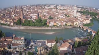 Archived image Webcam Castel San Pietro - View of Verona