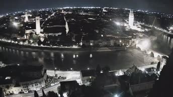 Archiv Foto Webcam Castel San Pietro - Blick auf Verona