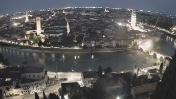 Archived image Webcam Castel San Pietro - View of Verona