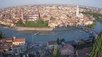 Archived image Webcam Castel San Pietro - View of Verona